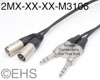 Mogami 3106 Dual XLR Male Balanced Specialty Cable, EHS-Built