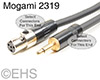 Mogami 2319 1/8" PiezoBarrel Pickup Cable, EHS-Built