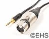Mogami 3080- 3pin XLR Female to 1/8" (3.5mm) Control Cable, EHS-Built
