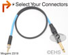 Mogami 2319 1/8" Locking Sennheiser Wireless Instrument Cable, EHS-Built