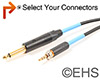 Mogami 2524 1/8" Locking Line6 Wireless Instrument Cable, EHS-Built