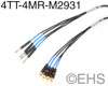 Mogami 2931 4 channel TT to RCA Msnake, EHS-Built