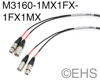 Mogami 3160 AES/EBU 2 line XLRM XLR-F to XLR-F XLRM Send-Ret, EHS-Built
