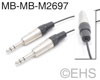 Mogami 2697 Miniature / Thin 1/4" TRS cable: Select-A-Length, EHS-Built