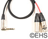 Mogami 2528 Insert Cable with XLRs and Right Angle TRS, EHS-Built