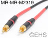 Mogami 2319 RCA cable 2 Ft, EHS-Built