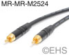 Mogami 2524 Top Grade RCA cable 2 Ft, EHS-Built
