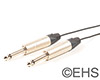 Mogami 2368 Miniature / Thin 1/4" TS cable 16 Ft, EHS-Built