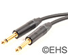 Mogami 2524 Top grade Unbalanced cable 1/4" TS 8 Ft, EHS-Built