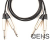 Mogami 2528 - 2 Channel Unbalanced Cable 1/4" TS 5Ft