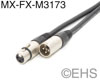 Mogami 3173 Ultra Heavy Gauge Mic cable 5 Ft, EHS-Built