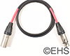 Mogami 3080- 3 Pin Male to 5 Pin Female XLR Cable