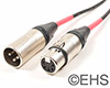 Mogami 3080- 3 Pin Male to 5 Pin Female XLR Control Cable, EHS-Built