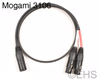 Stereo 4 Pin Balanced XLR Male to selection, Mogami 3106, EHS-Built