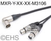 Specialty Y, XLR Male Right Angle to selection, Mogami 3106, EHS-Built