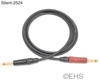 Mogami 2524 Top grade Silent Instrument cable 4 Ft, EHS-Built