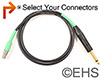 Mogami 2319 TA3F Audix B60 Wireless Instrument Cable, EHS-Built