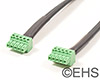 Mogami 3106 Dual Ch 5pin Terminal Block Cable, EHS-Built