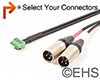 Mogami 3106 Dual Channel Terminal Block Specialty Cable, EHS-Built