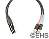 Mogami 2964 XLR to Dual BNC Test Cable