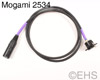 Mogami 2534 Panel Mount Balanced Quad Specialty Cable, EHS-Built