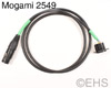 Mogami 2549 Panel Mount Balanced Specialty Cable, EHS-Built