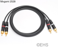 Mogami 2528 Dual RCA cable 20 Ft, EHS-Built