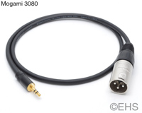 Mogami 3080- 3pin XLR Male to 1/8" (3.5mm) Control Cable, EHS-Built