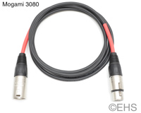 Mogami 3080- DMX 5 Pin Lighting Control Cable 1 Ft, EHS-Built