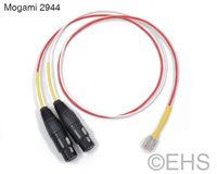 Mogami 2944 RJ-45 2 Channel Specialty Cable, EHS-Built