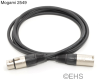 Mogami 2549 Top Grade Mic Cable 16 Ft, EHS-Built