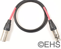 Mogami 3080- 3 Pin Male to 5 Pin Female XLR Control Cable, EHS-Built
