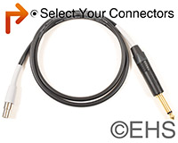 Mogami 2319 TA5F Lectrosonics Passive Wireless Instrument Cable, EHS-Built