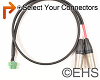 Mogami 3106 Dual Channel Terminal Block Specialty Cable, EHS-Built