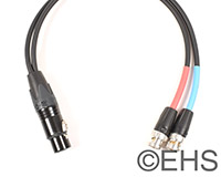 Mogami 2964 XLR to Dual BNC Test Cable