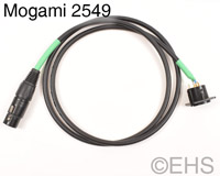 Mogami 2549 Panel Mount Balanced Specialty Cable, EHS-Built