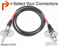 Mogami 2552 Standard Grade Balanced Specialty Cable, EHS-Built