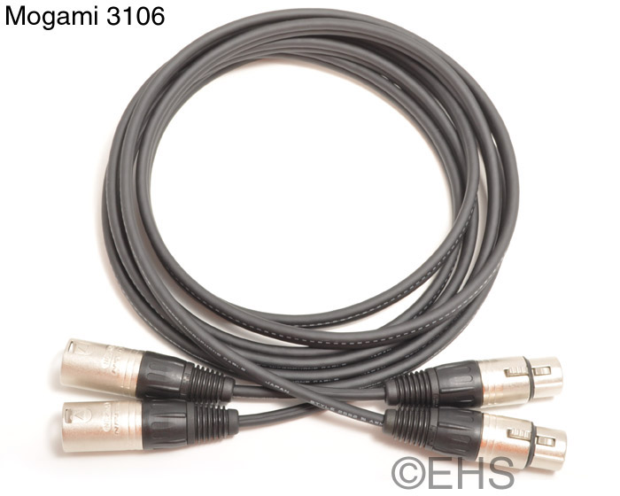 10-foot Mogami Gold Studio XLR Microphone Cable XLRM/XLRF 10' 10ft 10-feet  Mic