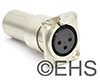 Neutrik NA3FDM Panel Mount XLR Female to XLR Male