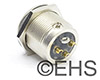 Neutrik NC3MPR-HD Male XLR 3 Pin Stainless/Gold