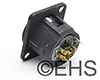 Neutrik NC7MD-L-B-1 Male XLR 7 Pin Panel Black/Gold