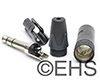 Neutrik NP3X-BAG TRS 1/4" Black/Silver