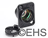 Neutrik RP8 neutriCON Black Panel Housing
