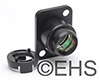 Neutrik RP8 neutriCON Black Panel Housing