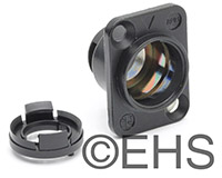 Neutrik RP81 neutriCON Black Panel 90deg