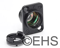 Neutrik RP8 neutriCON Black Panel Housing