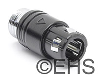 Neutrik SC81 neutriCON Black Shell 90deg