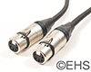RapcoHorizon DMX2- 5 Pin Female to 5 Pin Female XLR DMX Turnaround, EHS-Built