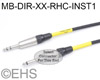 RapcoHorizon INST1 Standard Grade Insert Direct Out Cable, EHS-Built