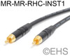 RapcoHorizon INST1 RCA cable 6 Ft, EHS-Built